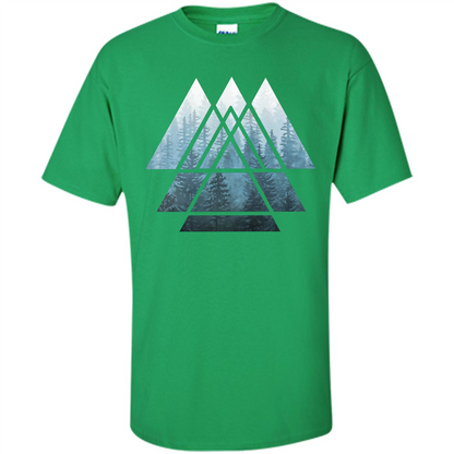 Misty Forest T-shirt Irish Green