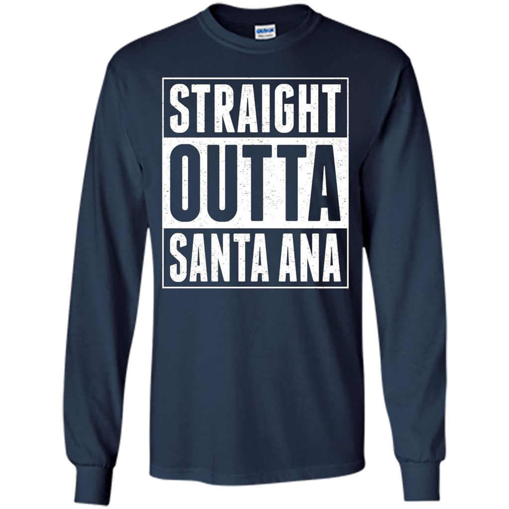 Straight Outta Santa Ana T-shirt Navy