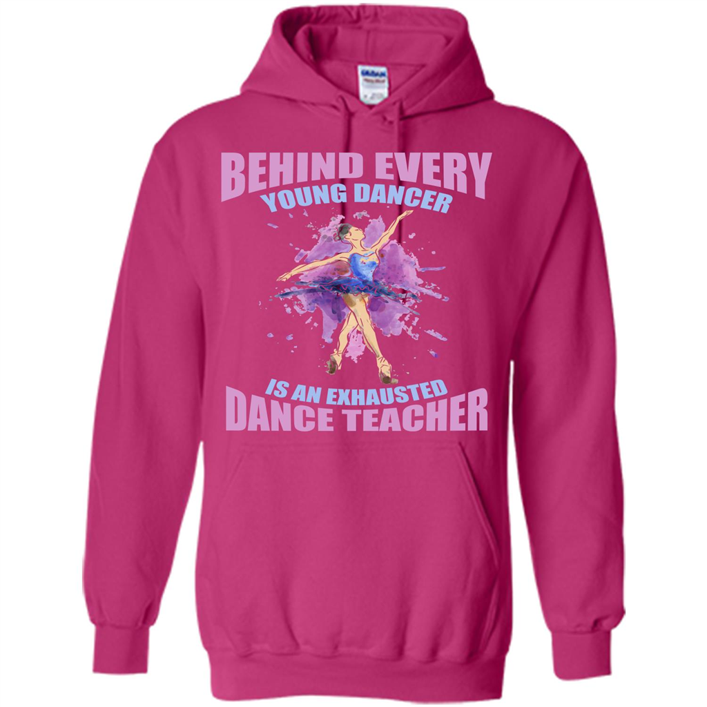 Dancer T-shirt Behind Every Young Dancer Heliconia