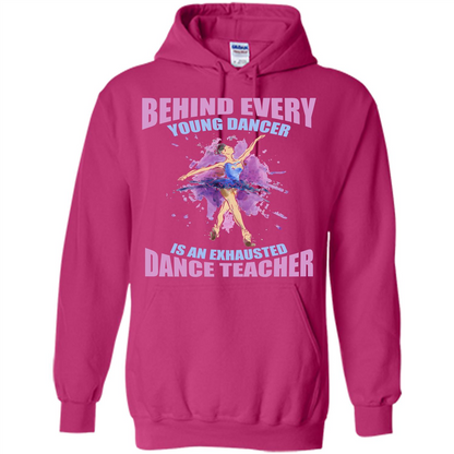 Dancer T-shirt Behind Every Young Dancer Heliconia