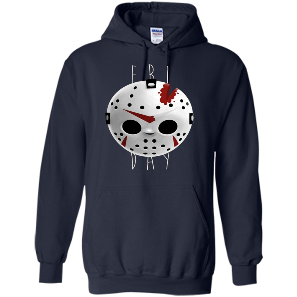 Friday The 12Th Shirt Funny Jason T-Shirt Navy