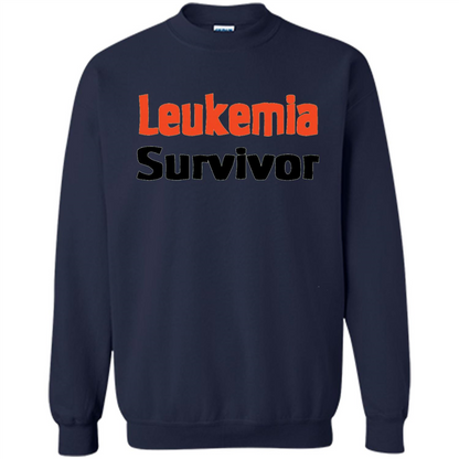 Leukemia Survivor Tshirt Navy