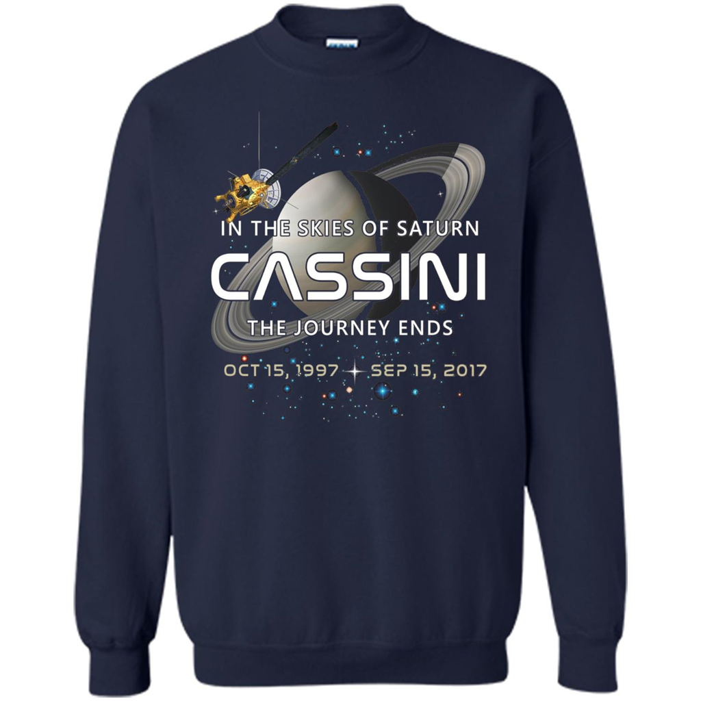 Cassini Spacecraft End Of Mission At Saturn T-Shirt Navy