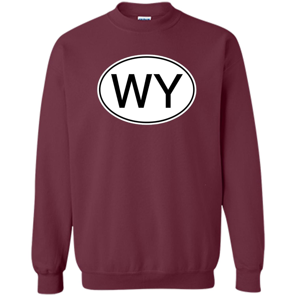 WY Wyoming Abbreviation T-shirt