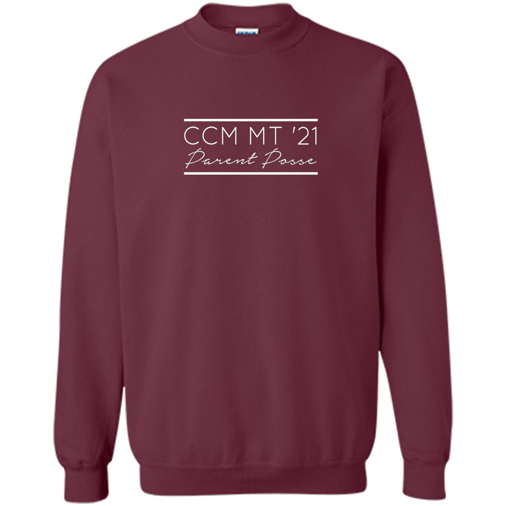CCM MT '21 Parent Posse T-shirt Maroon