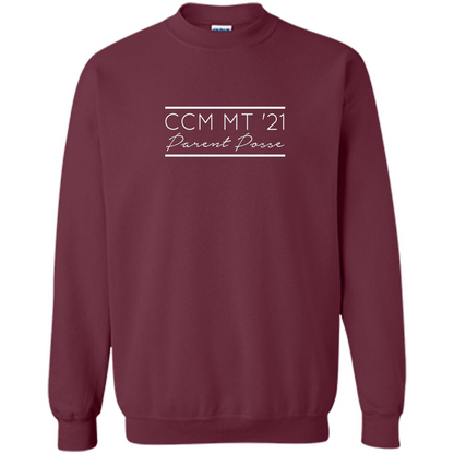CCM MT '21 Parent Posse T-shirt Maroon