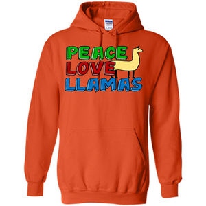 Peace Love Llamas T-shirt