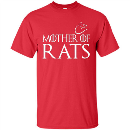 Mother's Day 2017 T-Shirt Mother Of Rats Hot Gifts Red