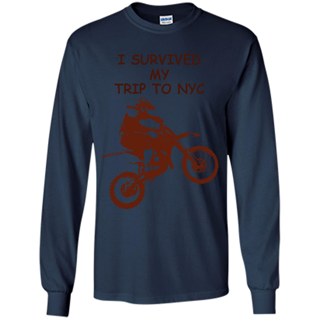 I Survived My Trip To NYC T-shirt Navy