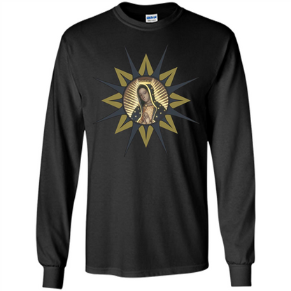 Virgen de Guadalupe T-shirt Black