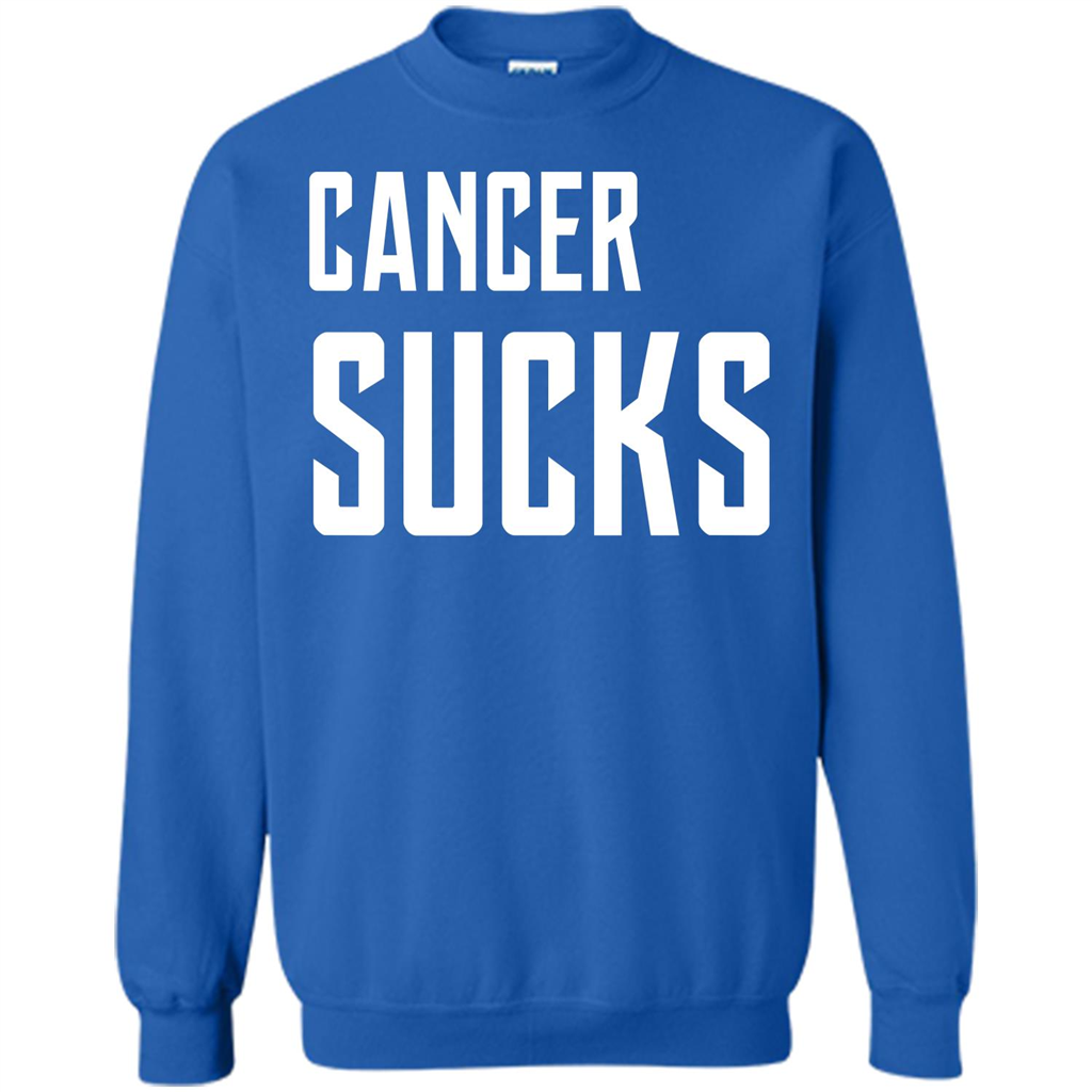 Cancer Sucks T-shirt Royal