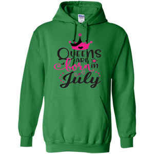 Queens Are Born in July T-shirt
