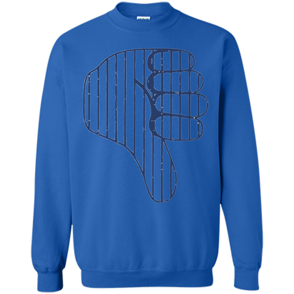 Baseball T-shirt Baseball Celebration Thumbs Down T-shirt Royal