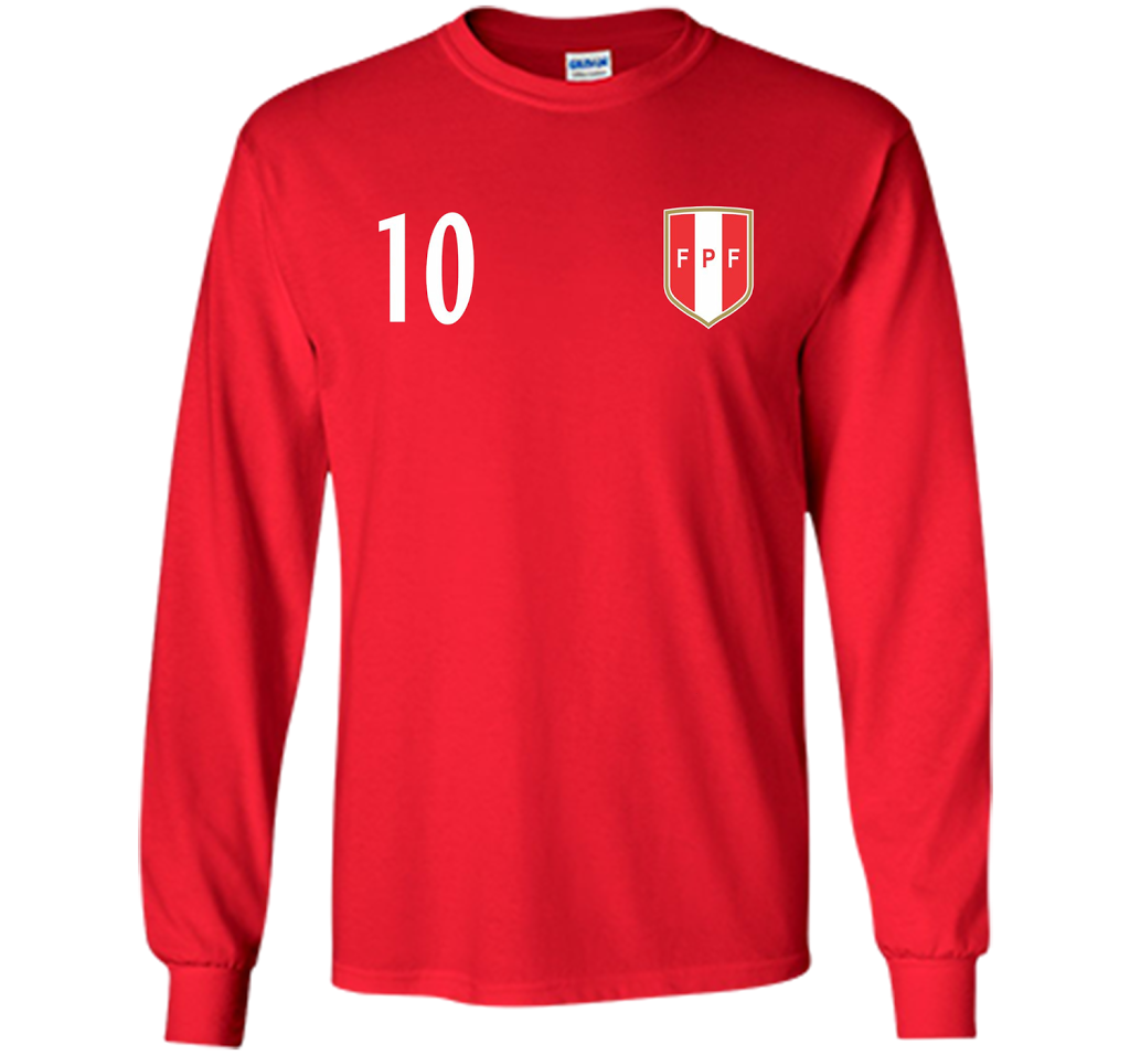 Soccer Peru T-shirt Peruvian Team Alternative T-shirt Red