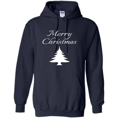Merry Christmas Xmas Tree T-Shirt Navy
