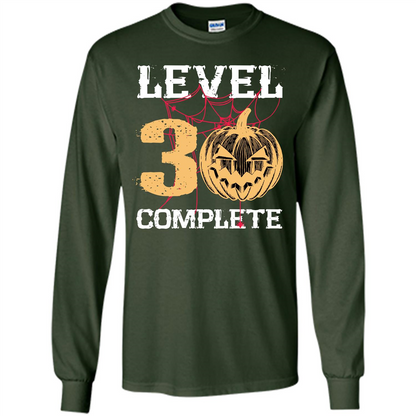 Halloween T-shirt Level 30 Complete Forest Green