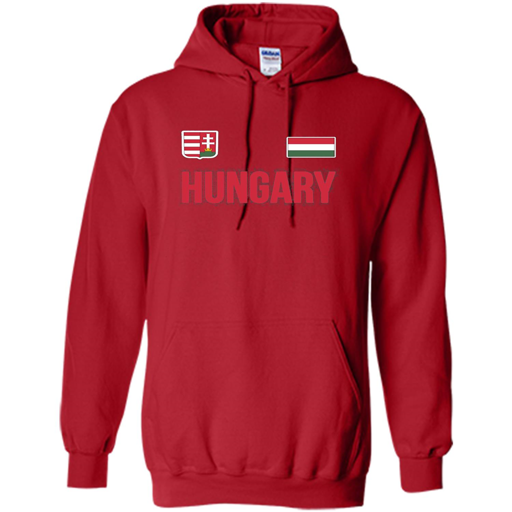 Flag of Hungary T-shirt Red