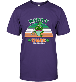 Irish Daddy Shark Saint Patricks Day Family ShirtUnisex Short Sleeve Classic Tee