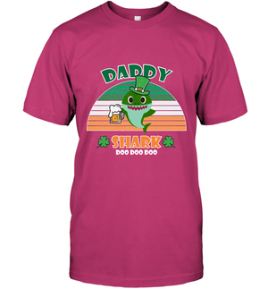 Irish Daddy Shark Saint Patricks Day Family ShirtUnisex Short Sleeve Classic Tee