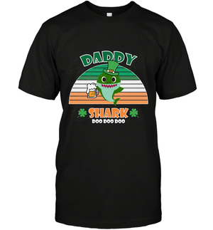 Irish Daddy Shark Saint Patricks Day Family ShirtUnisex Short Sleeve Classic Tee