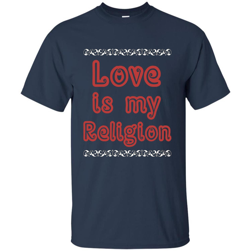 Love Is My Religion T-shirt Navy