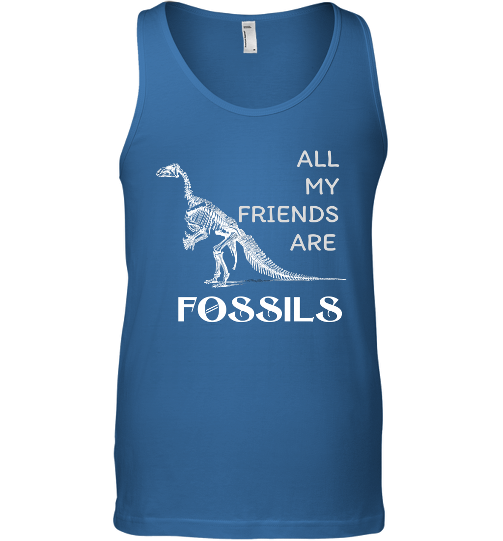 All My Friends Are Fossils Shirt Tank Top Royal