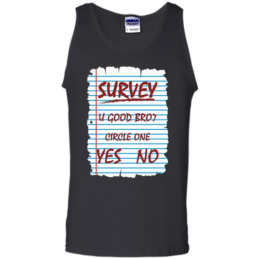 Survey You Good Bro T-shirt Black