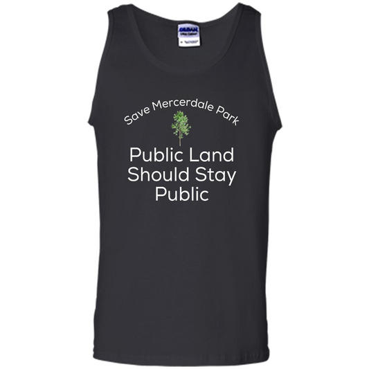 Save Mercerdale Park Public Land Should Stay Public T-shirt Black