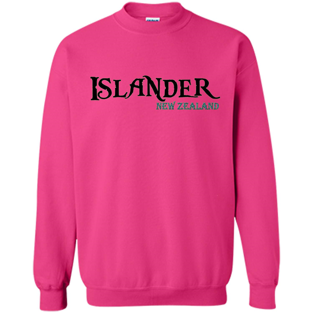 Islander New Zealand T-shirt Heliconia