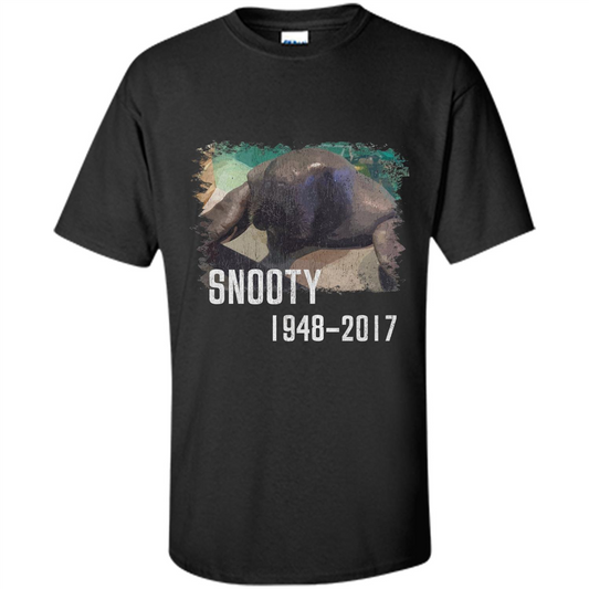 Snooty The Manatee Tshirt, RIP Snooty 1948-2017 Black