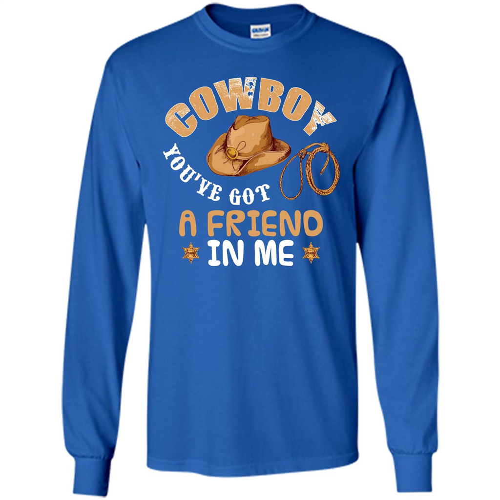 Cowboy You've Got a Friend in Me T-shirt Royal