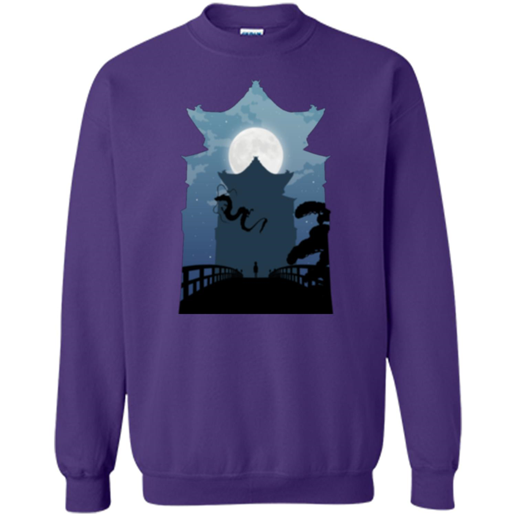 Chinese Dragon T-shirt Purple