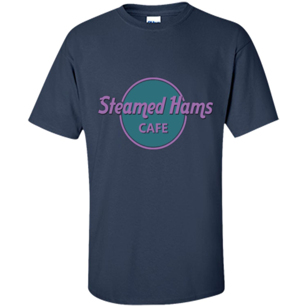 Steamed Hams Cafe T-shirt Navy