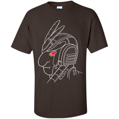 Film T-Shirt Phoenix Person Dark Chocolate