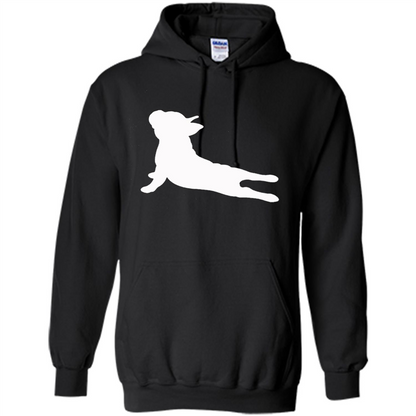 French Bulldog Yoga T-shirt Black