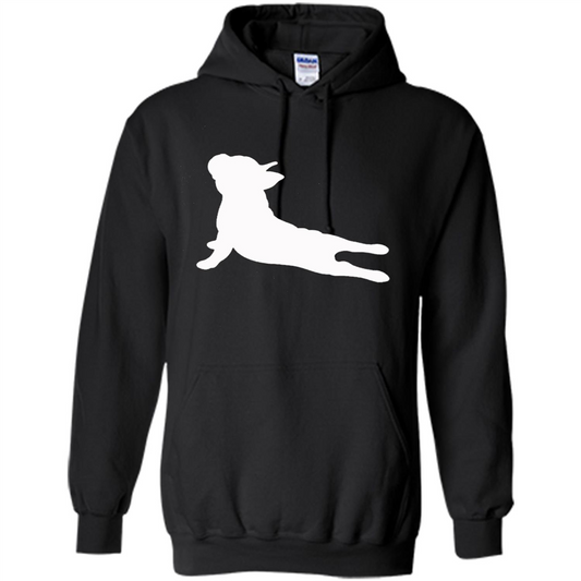 French Bulldog Yoga T-shirt Black