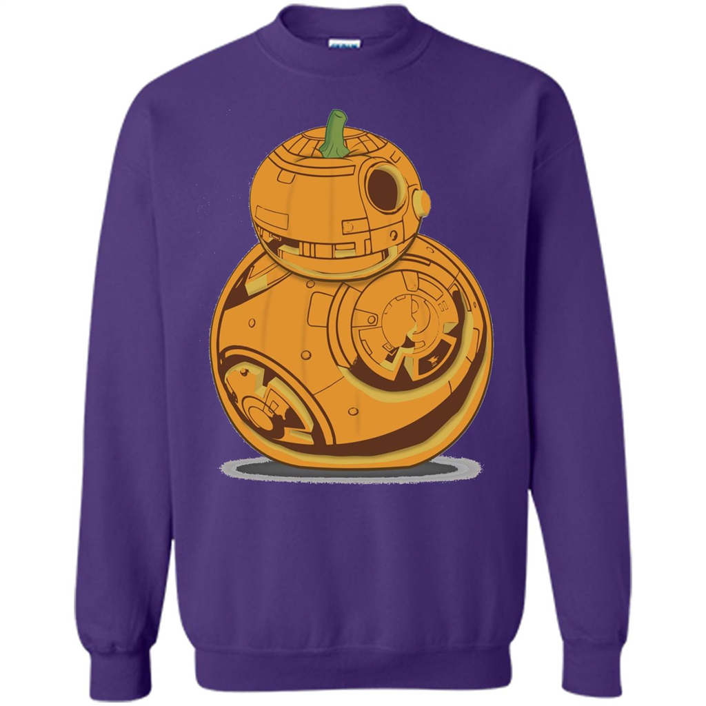 BB-8 Pumpkin Carving Halloween T-Shirt Orange