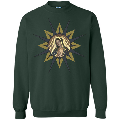 Virgen de Guadalupe T-shirt Forest Green
