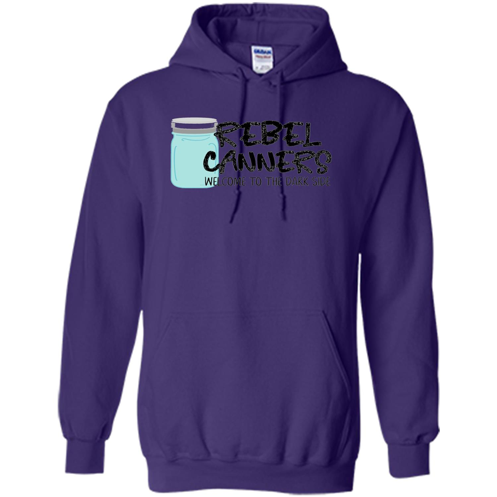 Rebal Canners Welcome To The Dark Side T-shirt Purple