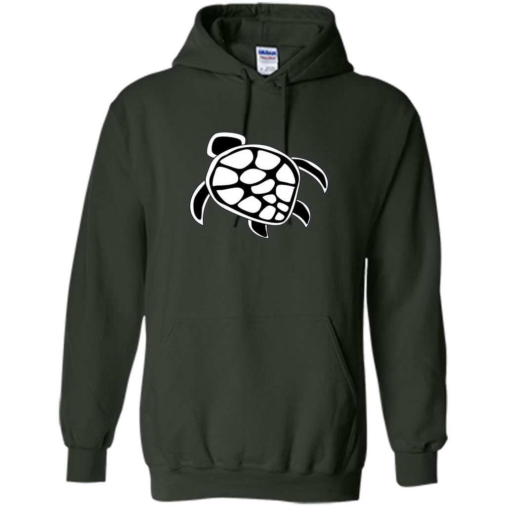 Save the Sea Turtles T-shirt Forest Green