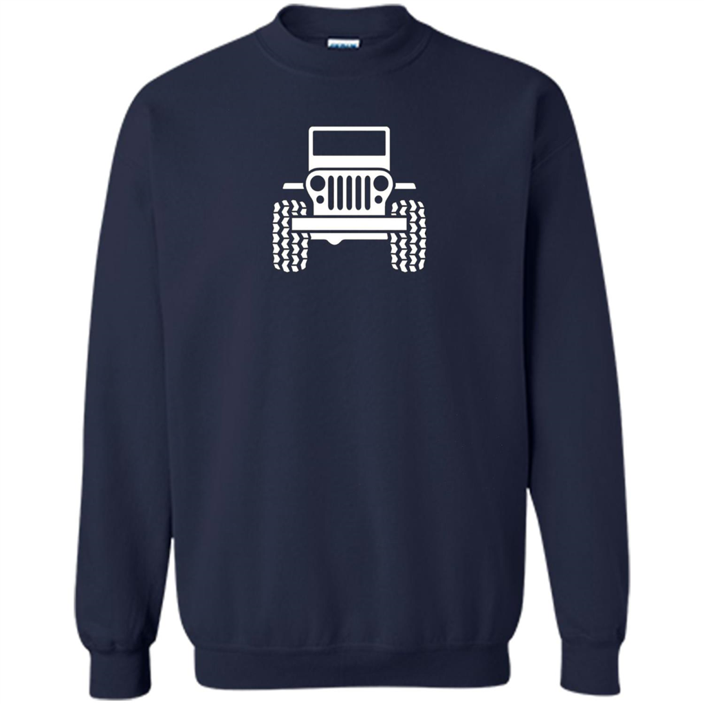 Funny Jeep T-Shirt Jeep Emoji Navy