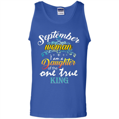 September Woman I Am A Daughter Of The One True King T-shirt Royal