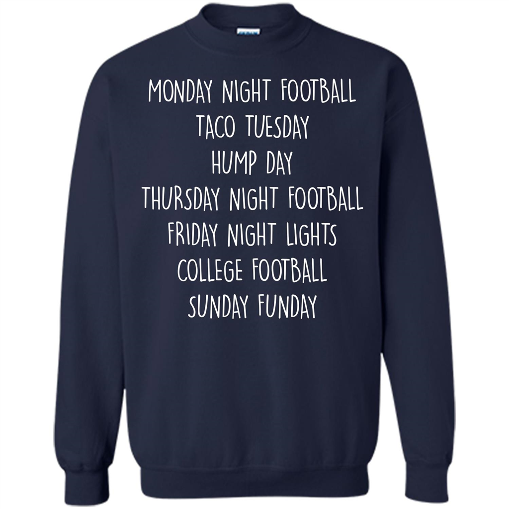 Football T-shirt Monday Night Football Taco Tuesday Navy
