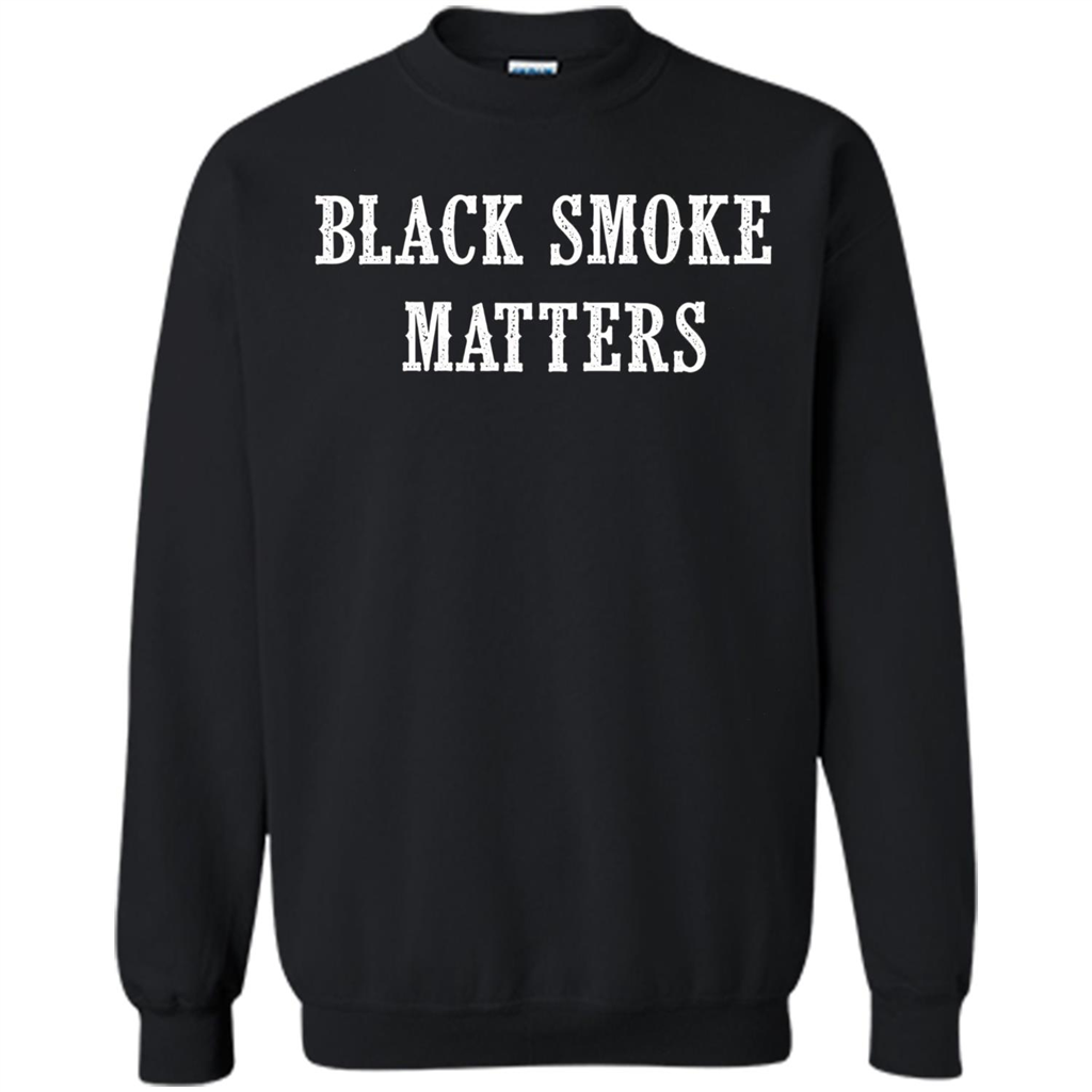 Black Smoke Matters, Diesel Trucks Rolling Coal T-shirt Black
