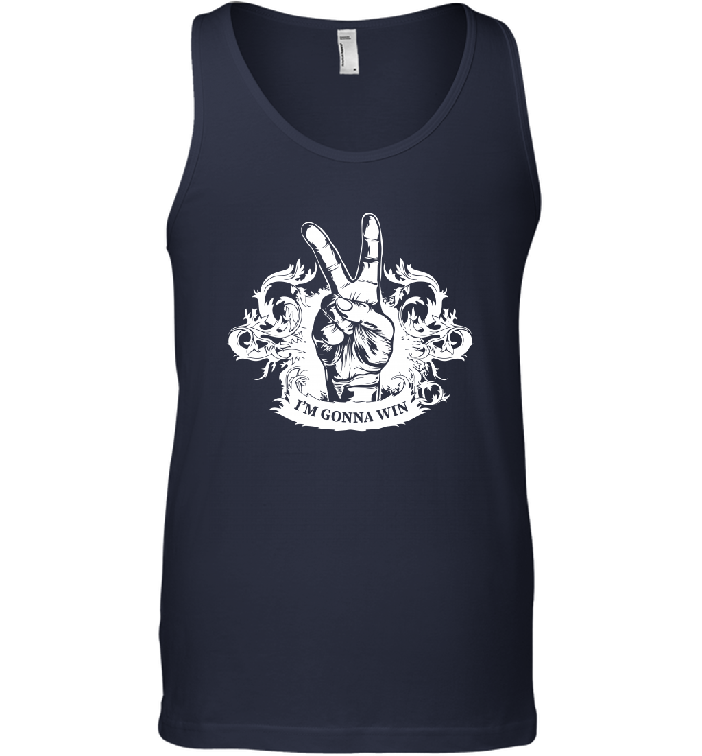 I'm Gonna Win Best Quote Shirt Tank Top Tank Top Navy