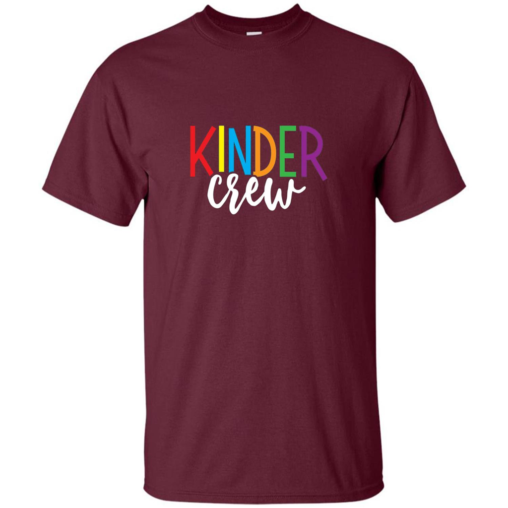 Cute Kindergarten Teacher Team T-Shirt Maroon