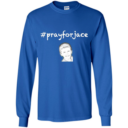 Pray for Jace T-shirt Royal