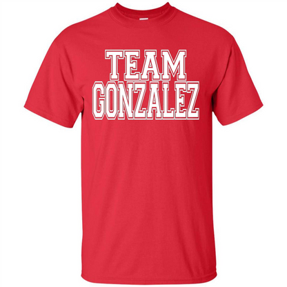 Team Gonzalez T-shirt Red
