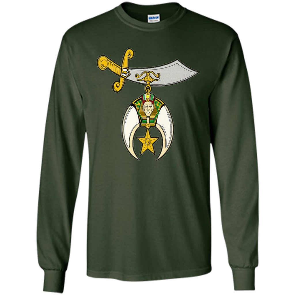 Masonic Shriner T-shirt Forest Green