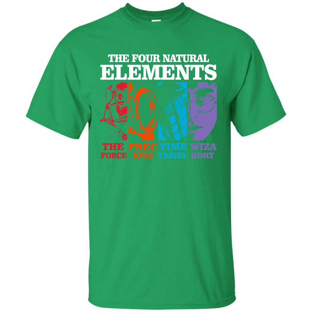 Movie T-shirt The Four Natural Elements T-shirt Irish Green